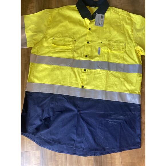3M Scotchlite Reflective Jacket High Visibility Yellow PPE Size XXL new With Tag - Picture 5 of 6